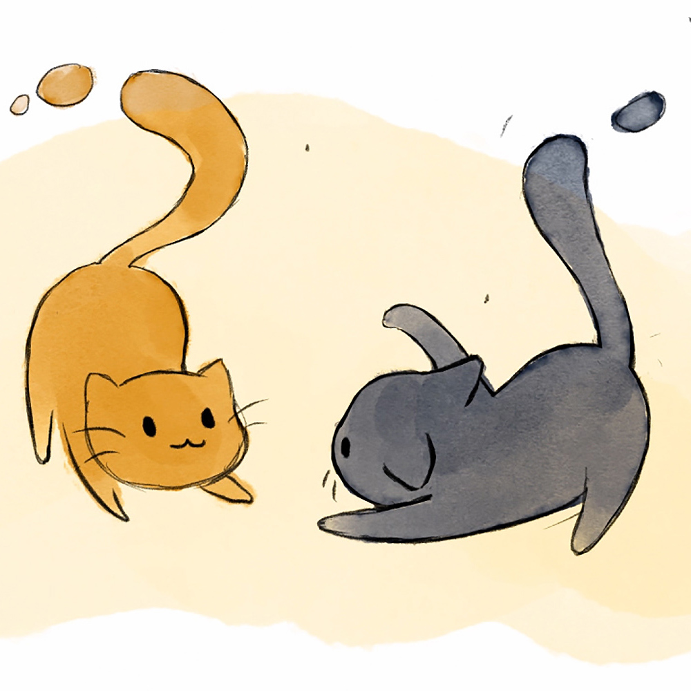 WATERCOLOUR CATS